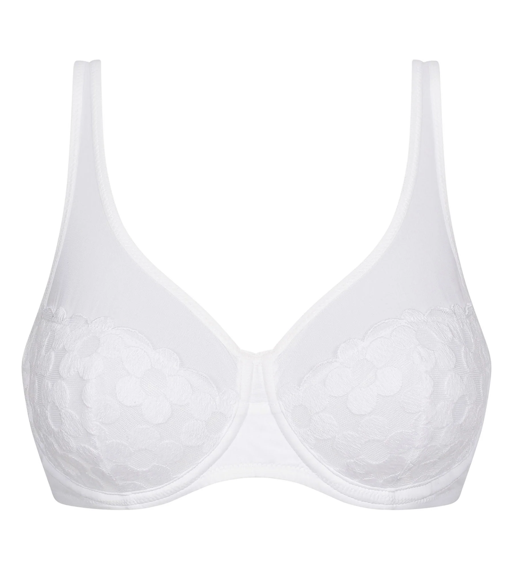 Soutien-gorge emboitant avec armatures blanc Generous Broderie - Image 5