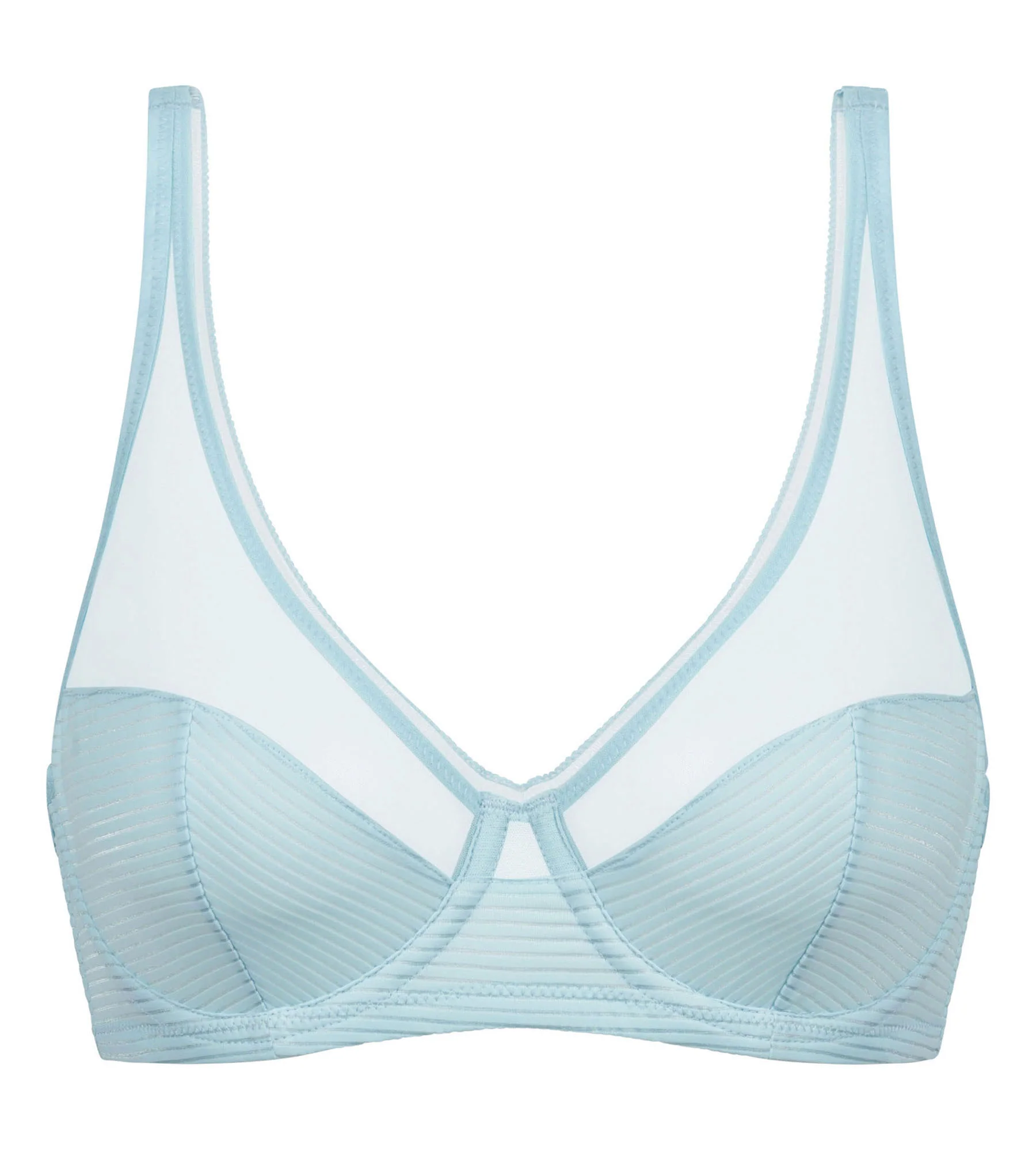 Soutien-gorge emboîtant Bleu Dim x Inès de La Fressange - Image 5