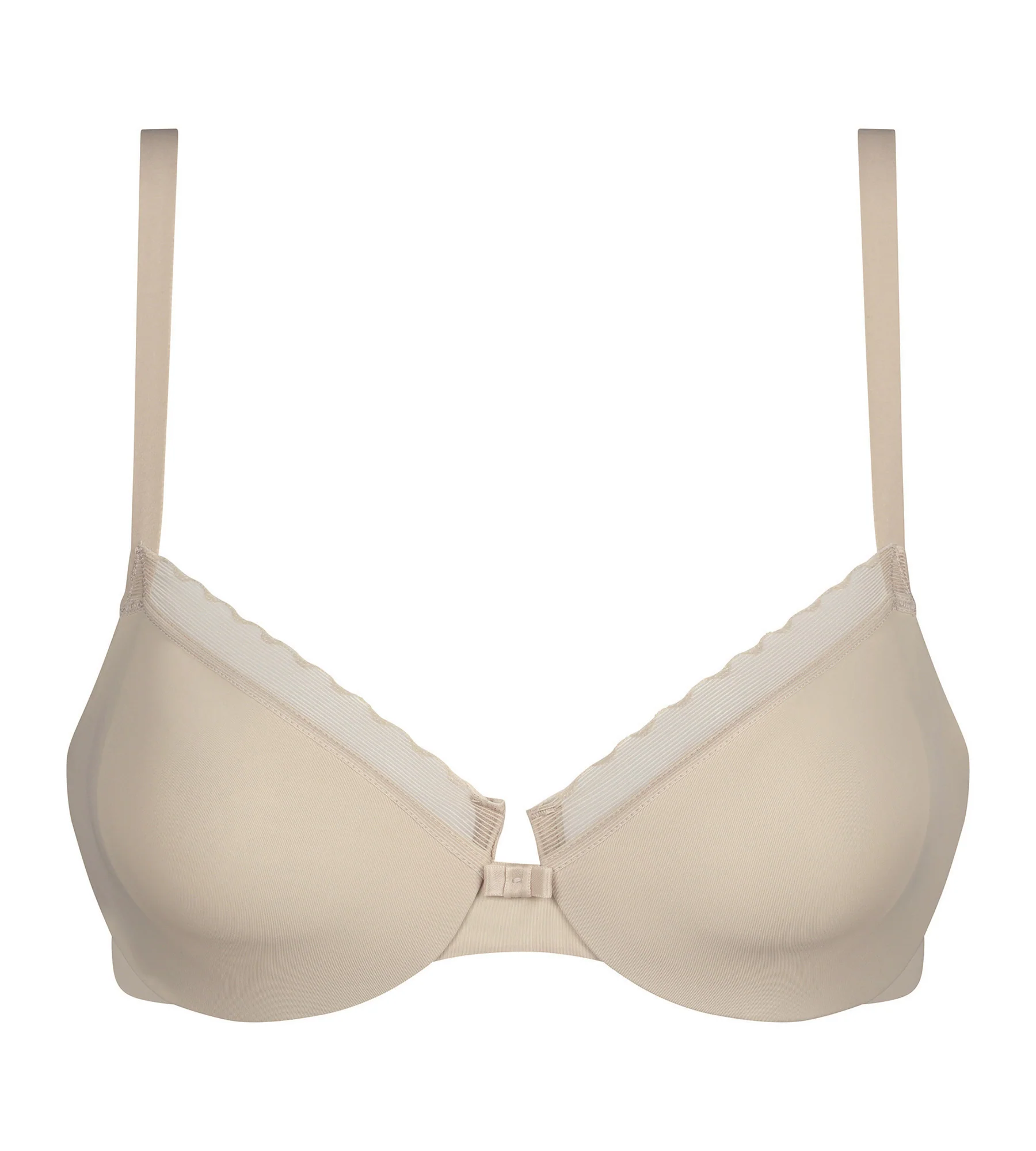 Soutien-gorge emboîtant en microfibre et tulle Nude Dim Daily Confort - Image 5