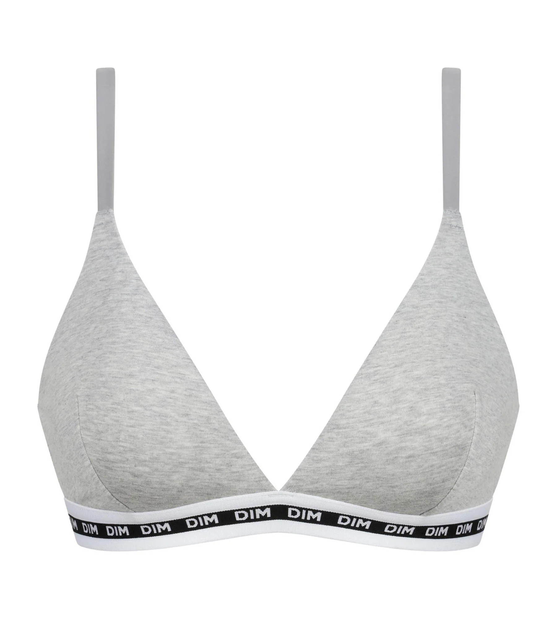 Soutien-gorge femme triangle sans armature Gris Chiné Dim Icons - Image 6