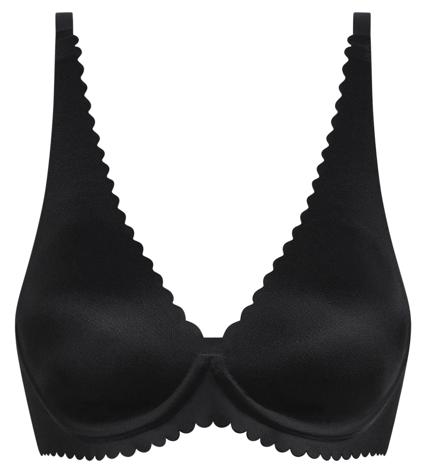Soutien-gorge foulard à armatures en microfibre Noir Dim Body Touch - Image 3