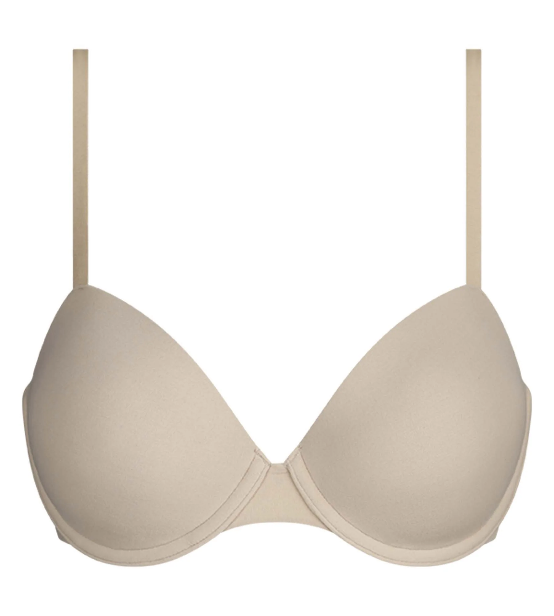 Soutien-gorge paddé à armatures en microfibre Nude Dim Invisible - Image 5