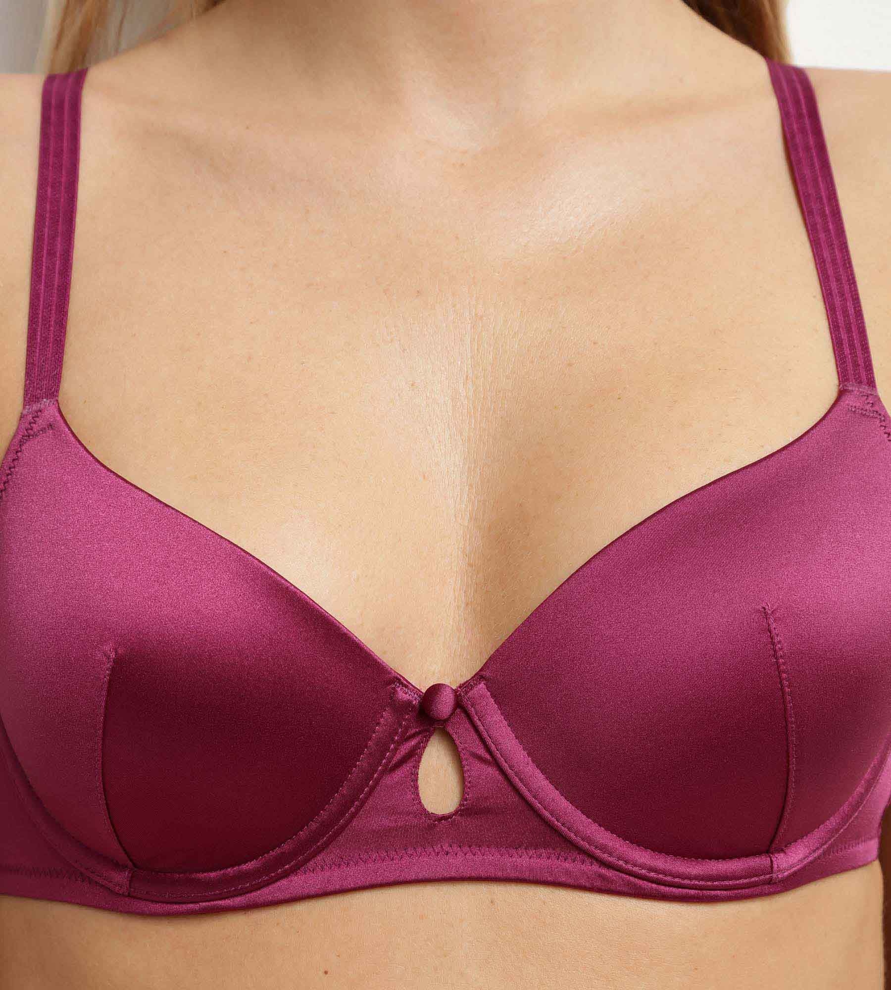 Soutien-gorge paddé à armatures Fruits des bois Silk Radiance - Image 6