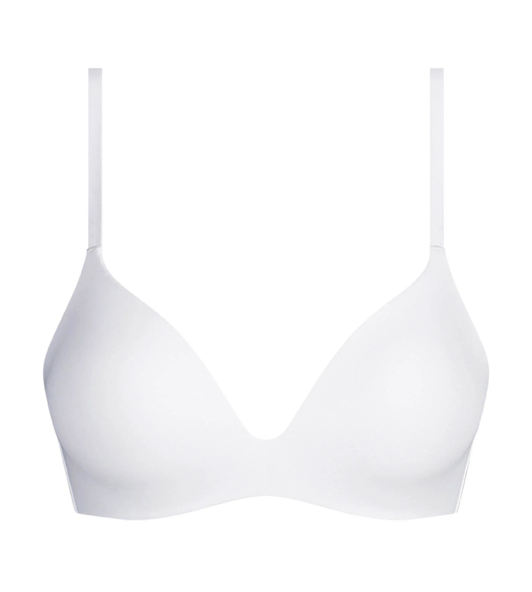 Soutien-gorge paddé sans armature en microfibre Blanc Dim Invisible - Image 5