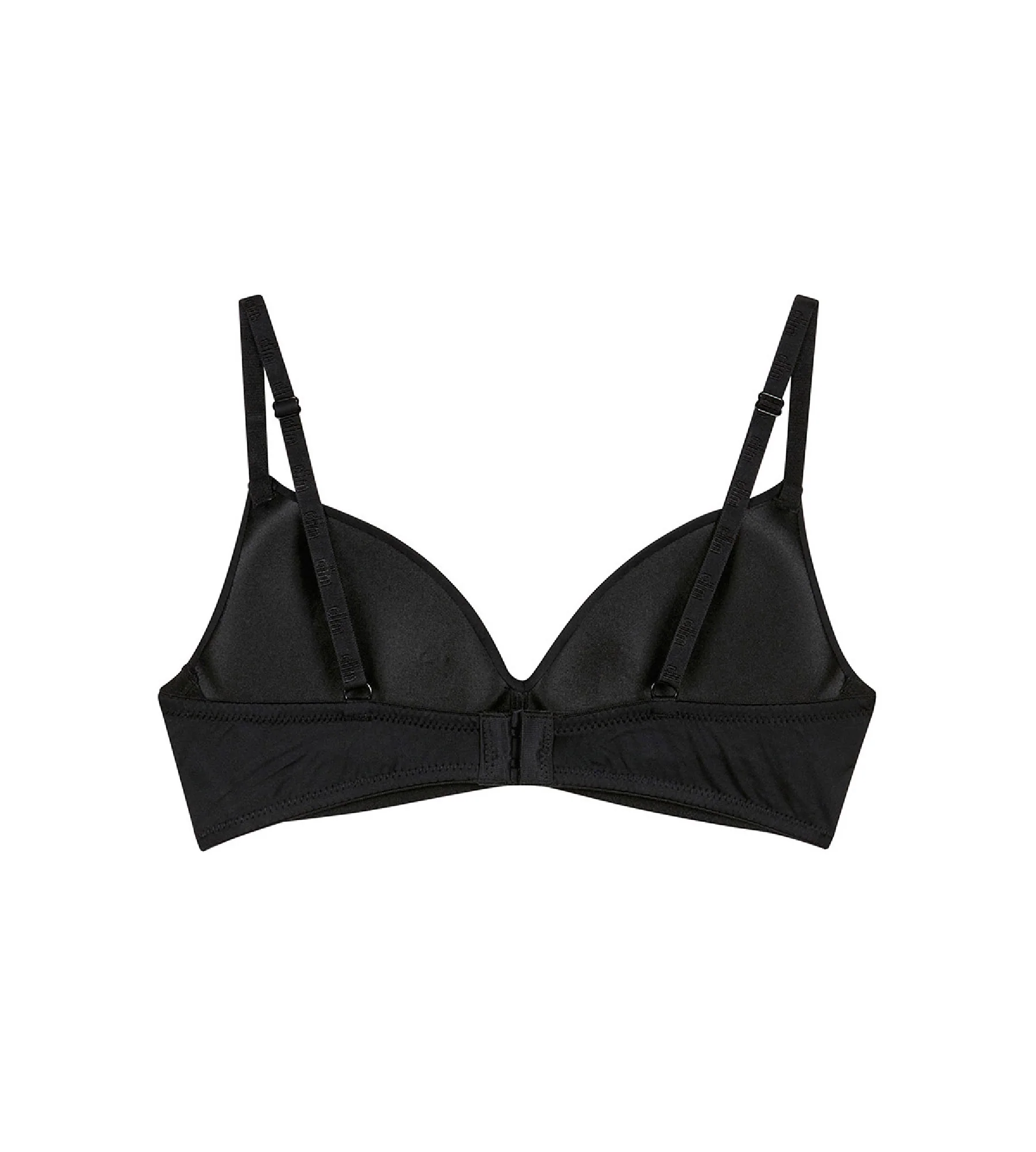 Soutien-gorge triangle à coques noir pour fille Dim Invisible - Image 2