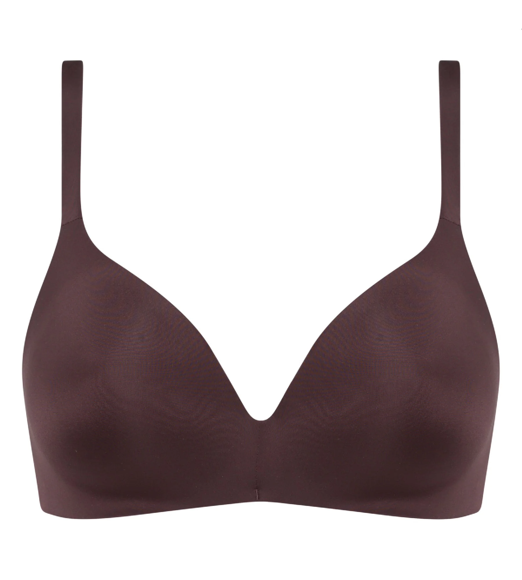 Soutien-gorge triangle ampliforme sans armatures marron InvisiFree Dim - Image 5