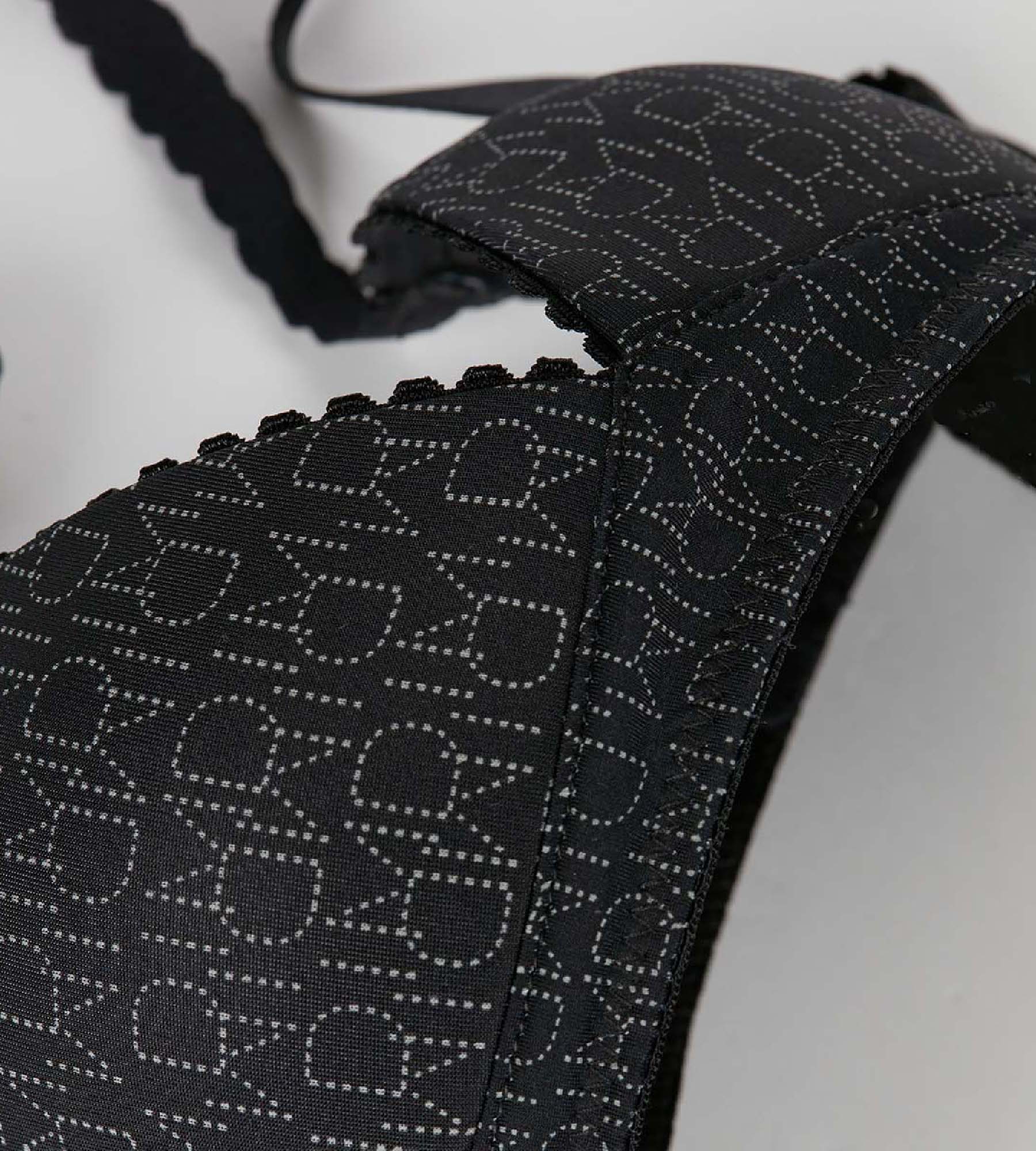 Soutien-gorge triangle coque noir DIM TOUCH Girl - Image 3