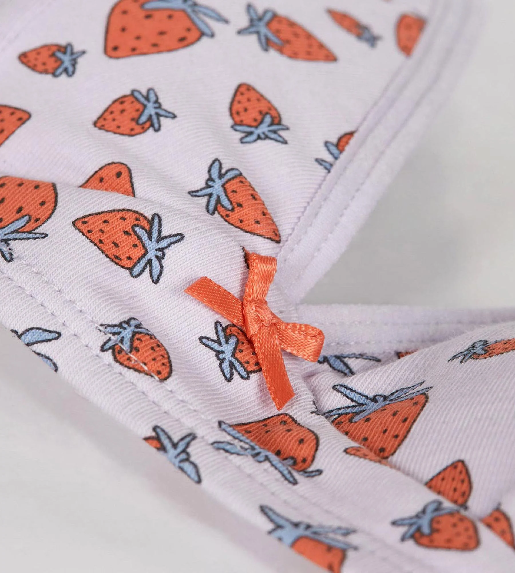 Soutien-gorge triangle coton stretch sans armature Fraises Les Pockets - Image 3