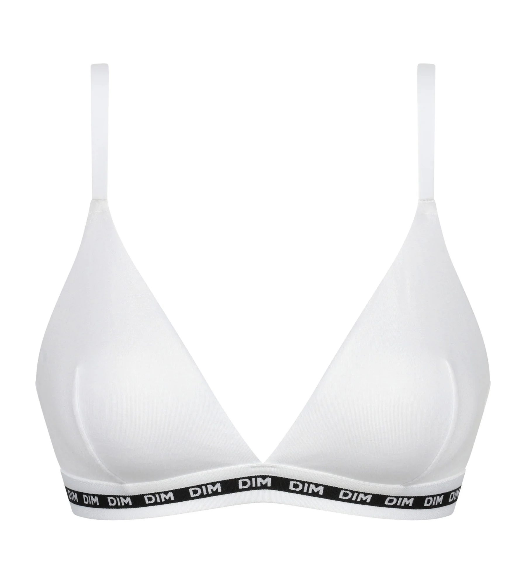Soutien-gorge triangle femme sans armature Blanc Dim Icons - Image 5