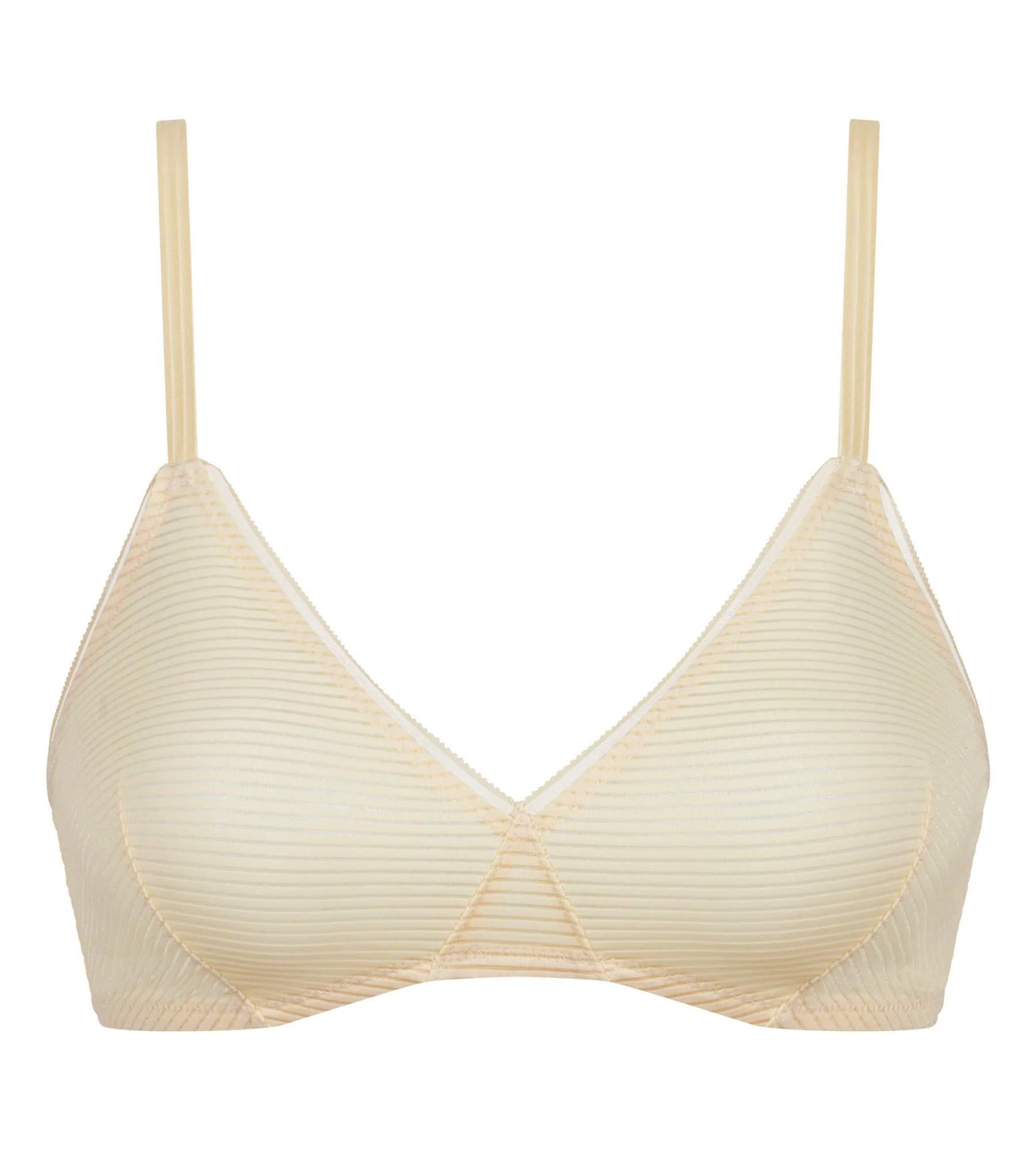 Soutien-gorge triangle sans armature Beige Dim x Ines De La Fressange - Image 5