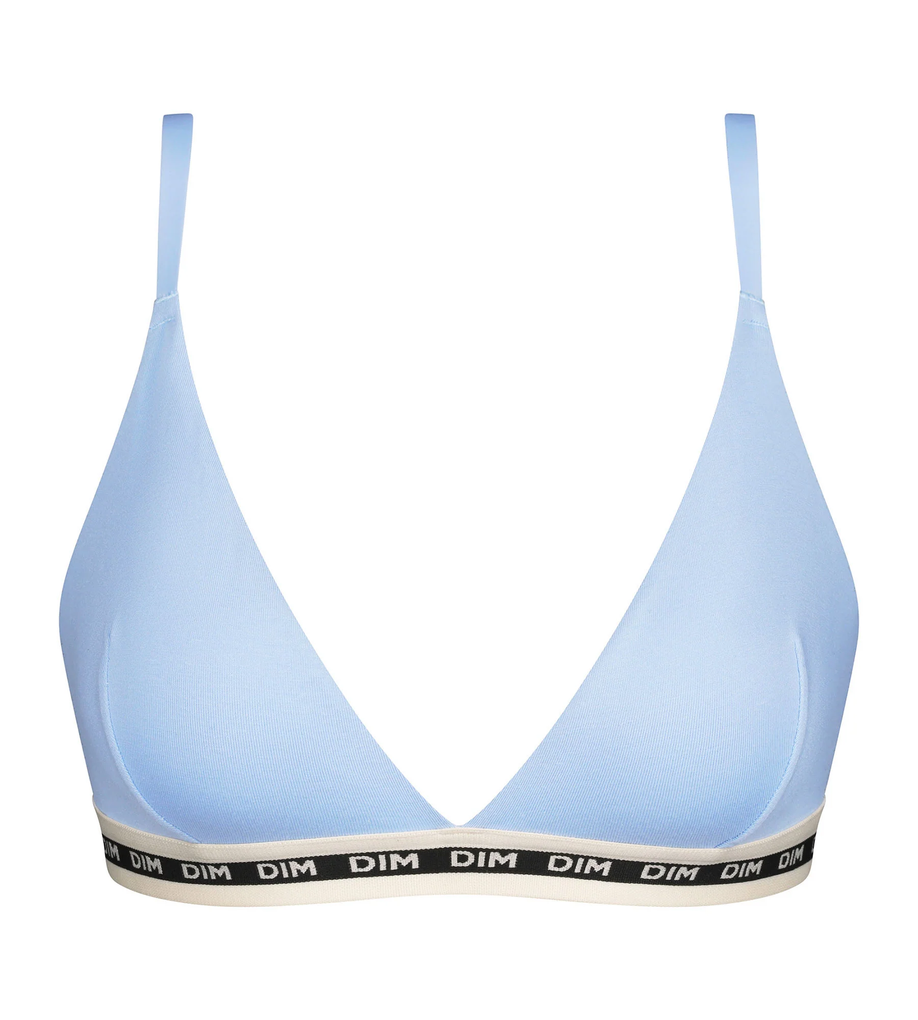 Soutien-gorge triangle sans armature en coton Bleu Dim Icons Essentiel - Image 5