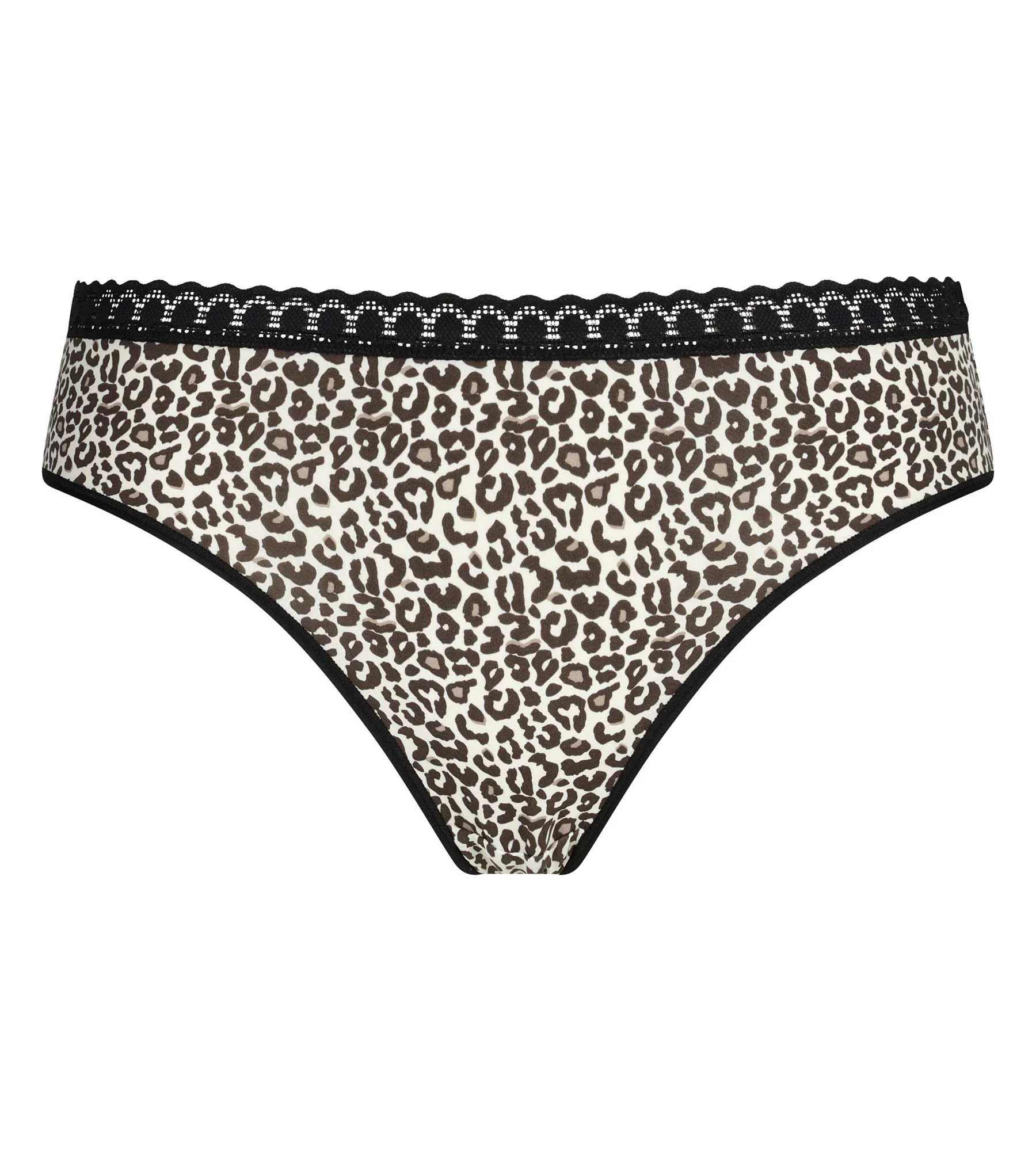 String en microfibre et dentelle léopard Daily Micro - Image 5