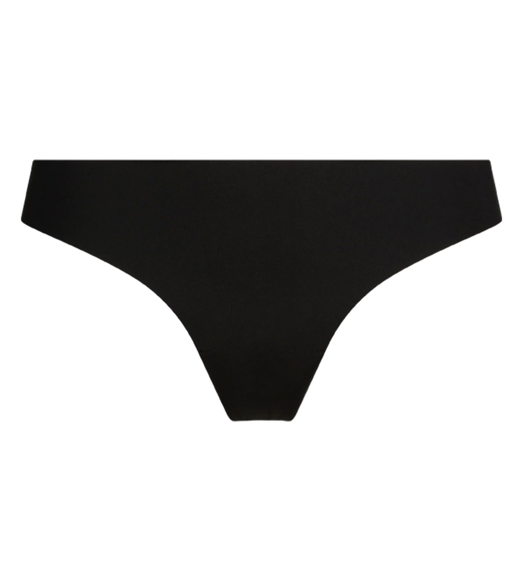 String femme invisible en microfibre Noir Dim - Image 5
