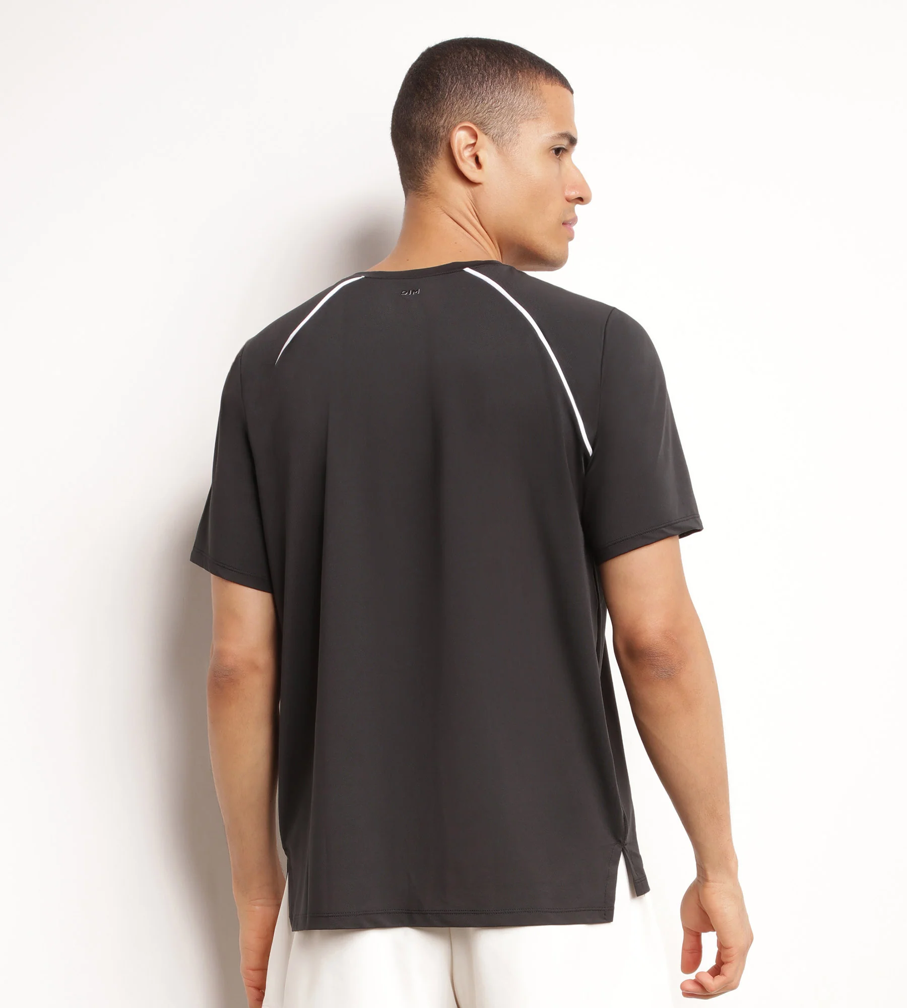 T-shirt de sport homme en matière aérée Noir Dim Move - Image 2