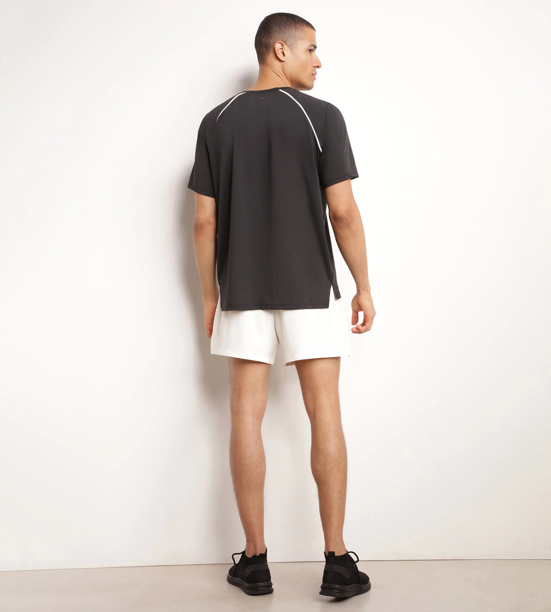 T-shirt de sport homme en matière aérée Noir Dim Move - Image 4
