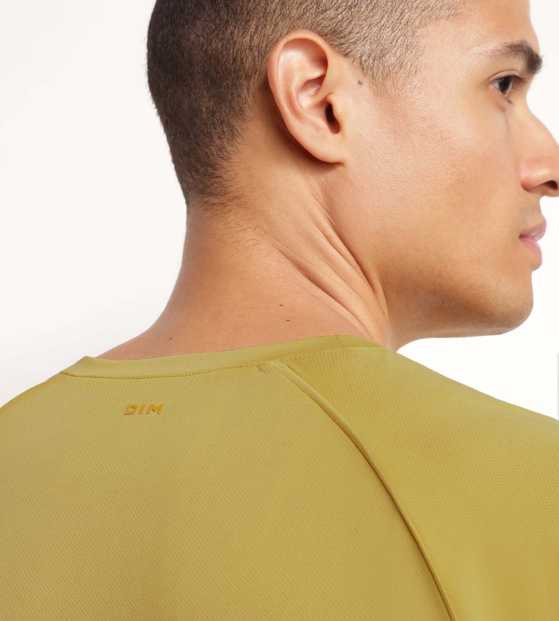 T-shirt de sport homme en matière aérée Olive Dim Move - Image 5