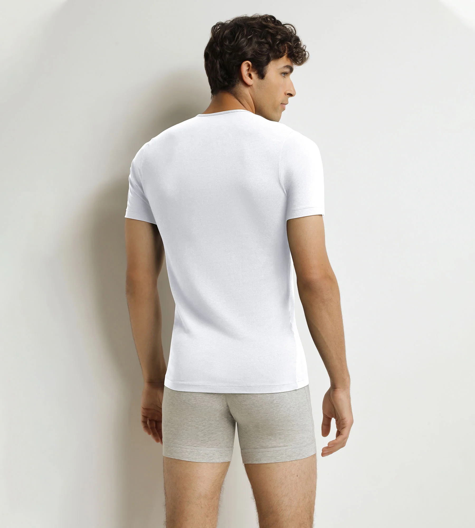 T-shirt homme à manches courtes Blanc Dim Thermal - Image 2