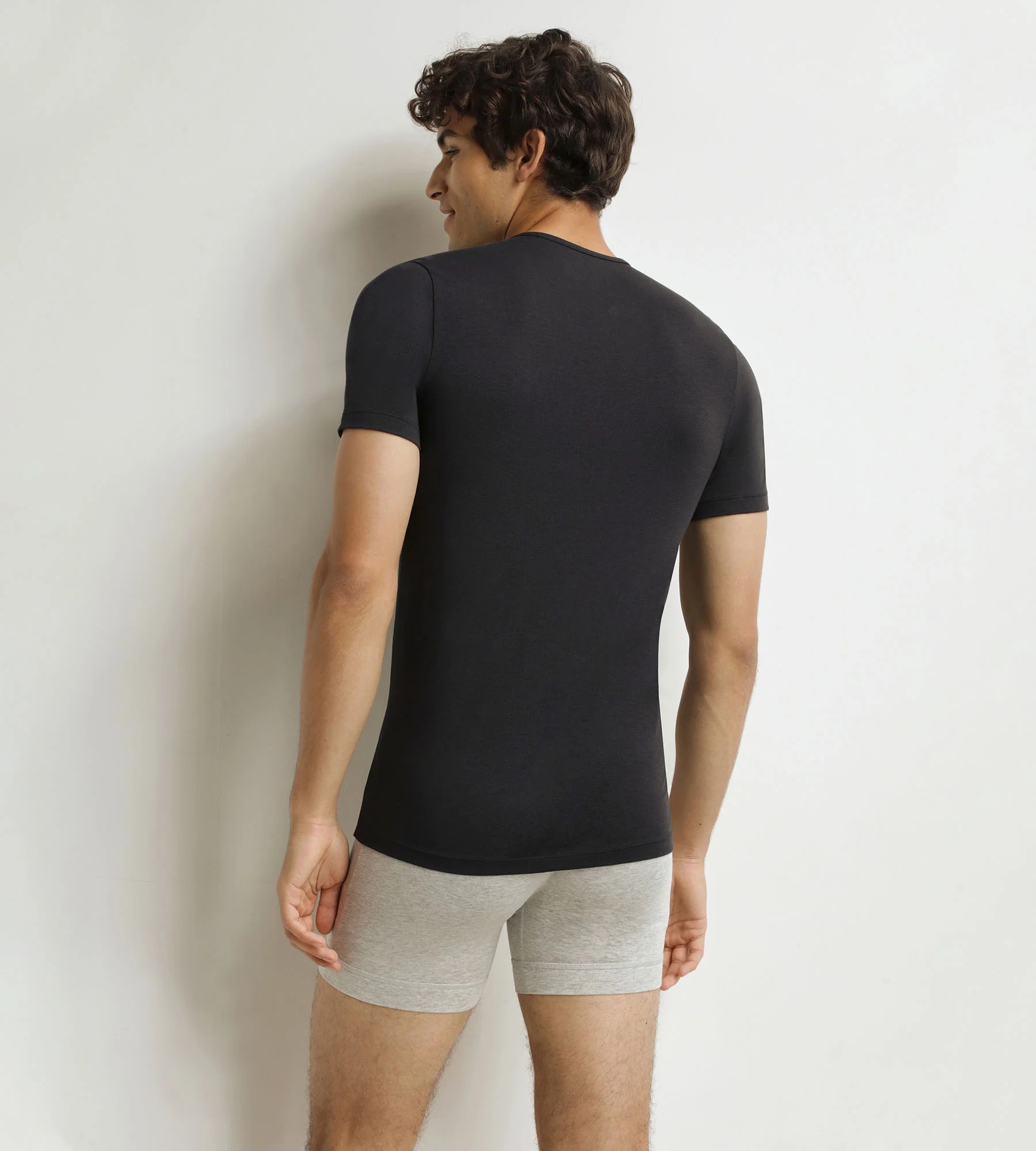 T-shirt homme à manches courtes Noir Dim Thermal - Image 2