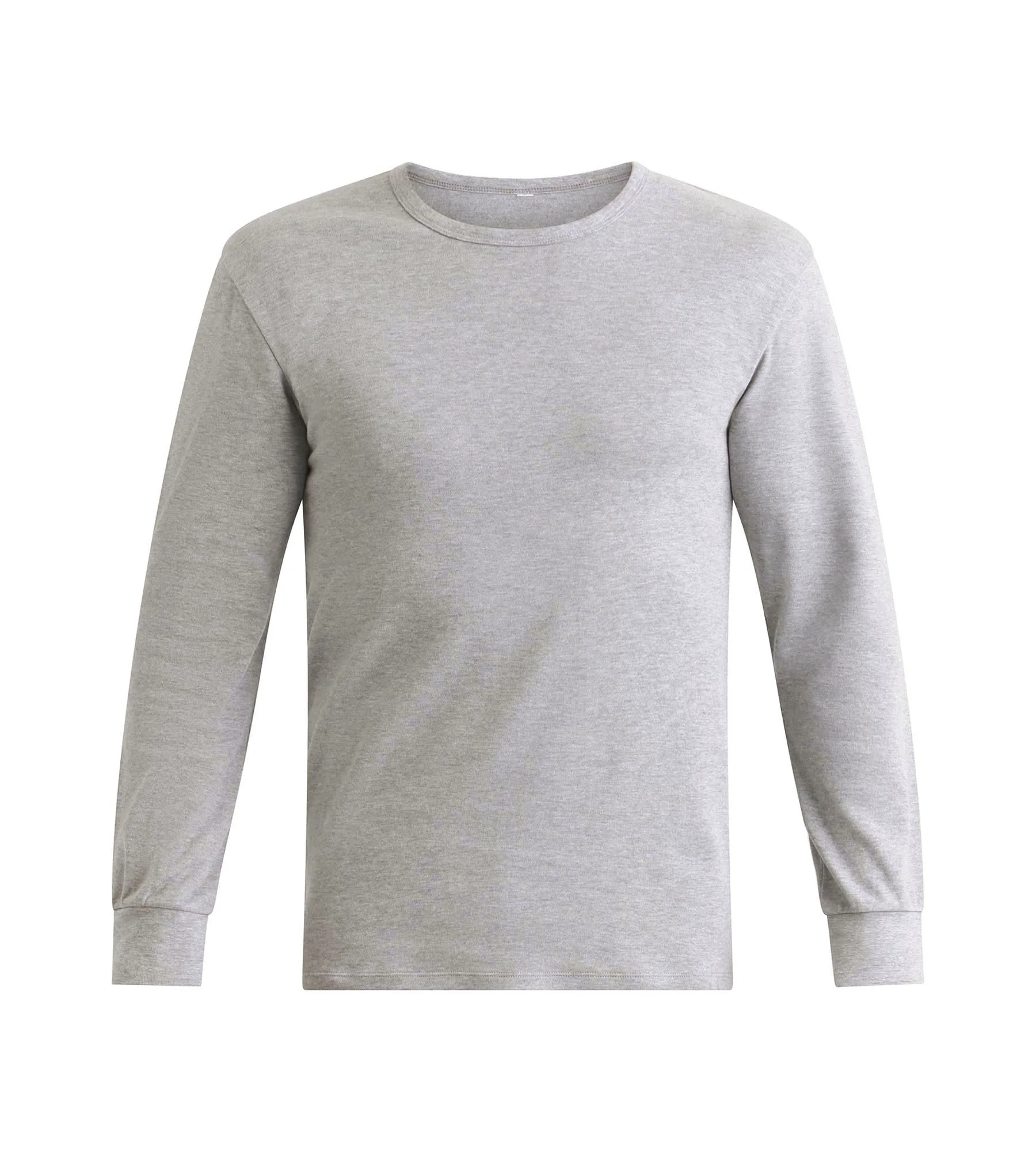 T-shirt homme en coton gris chiné Dim Thermal - Image 3