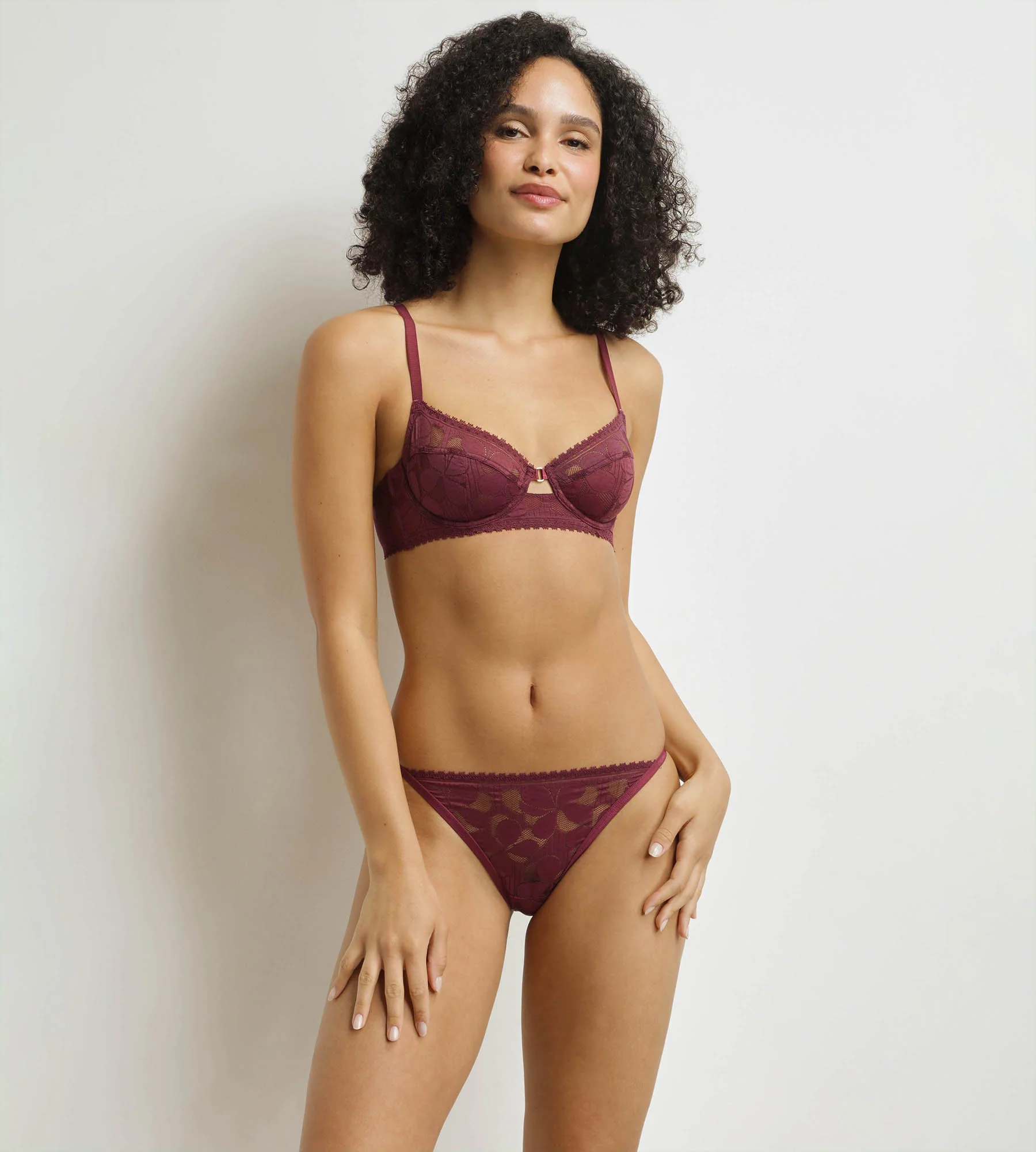 Tanga femme Figue Art Flowers - Image 3