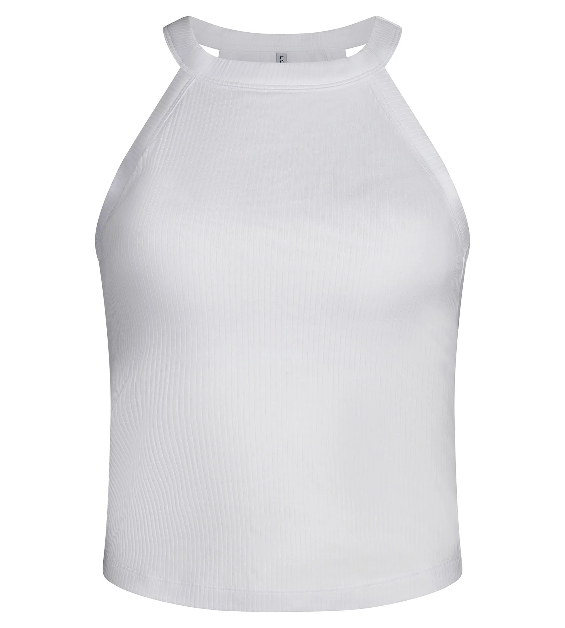 Top femme col américain brassière intégrée Blanc Dim Summer - Image 5