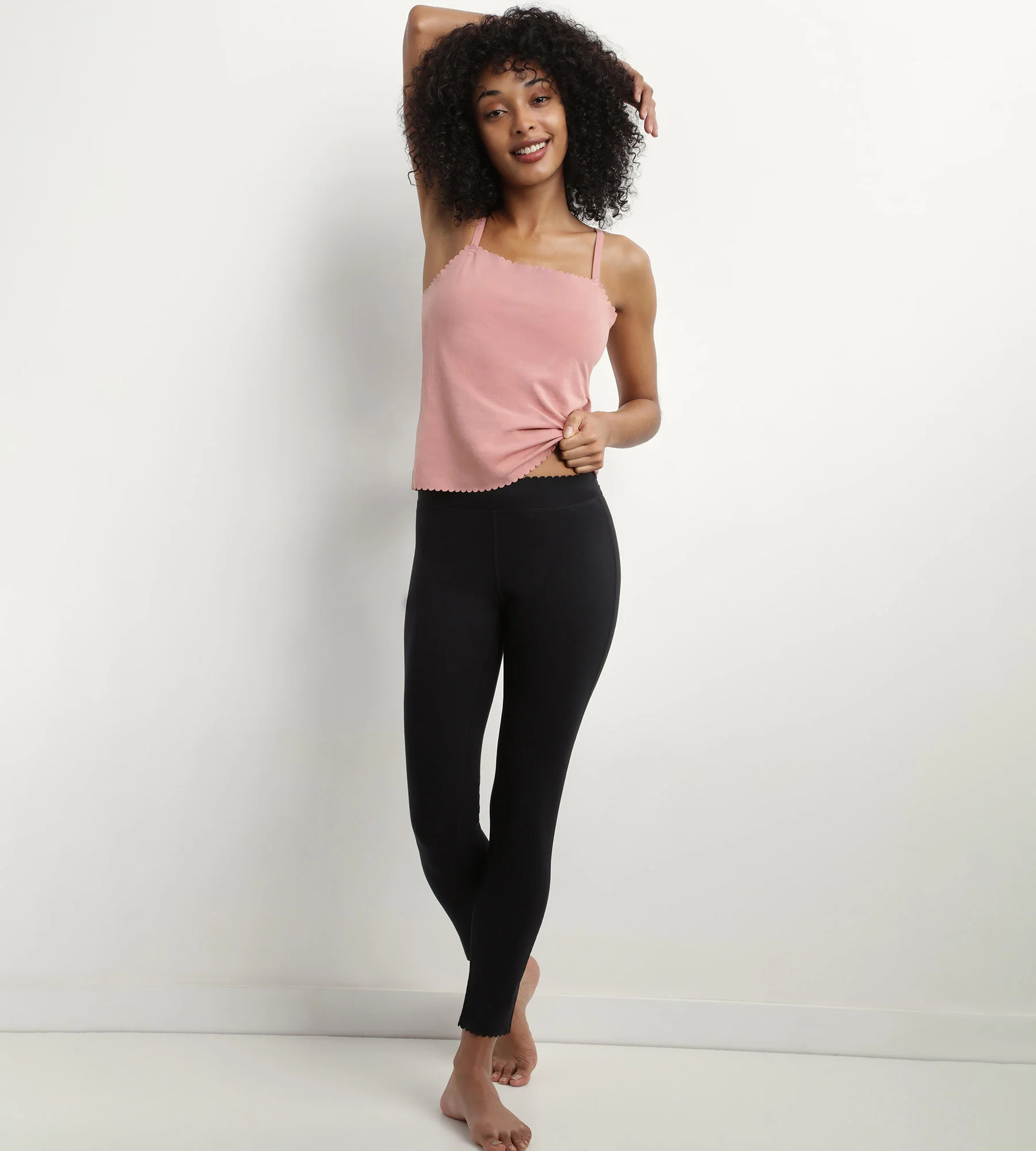 Top femme en coton stretch sans couture Rose Ombre Body Touch Easy - Image 3